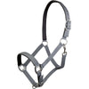 HKM Halfter Charming Weich Unterlegt Grau