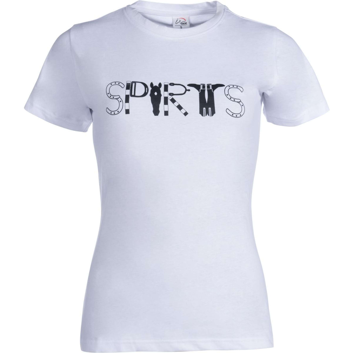 HKM T-Shirt Sports Weiß