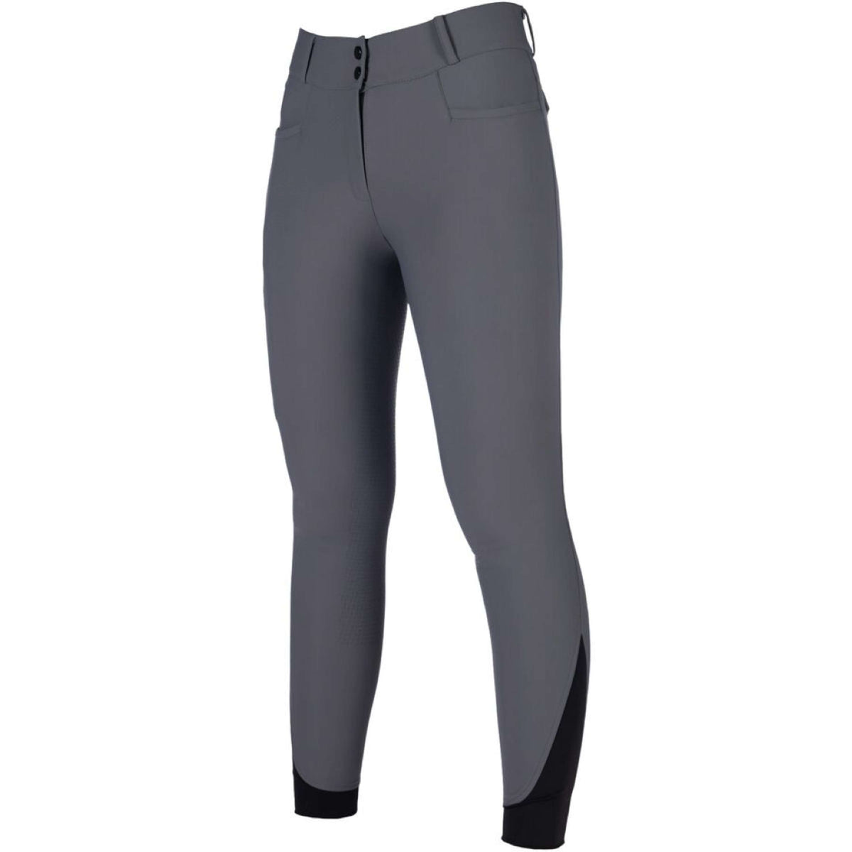 HKM Reithose Keep Warm Full Grip Grau