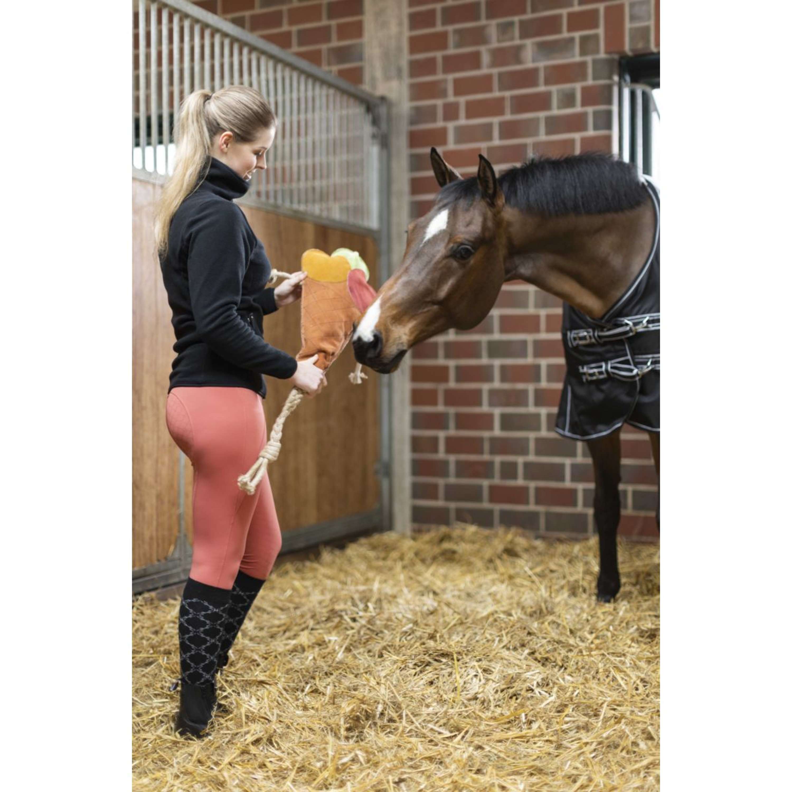 HKM Kuscheltier Pferd Ice Cream Orange