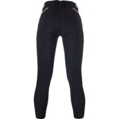 HKM Reithose Livigno Sportive Full Grip Schwarz