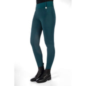 HKM Reitleggings Livigno Full Grip Dunkelgrün