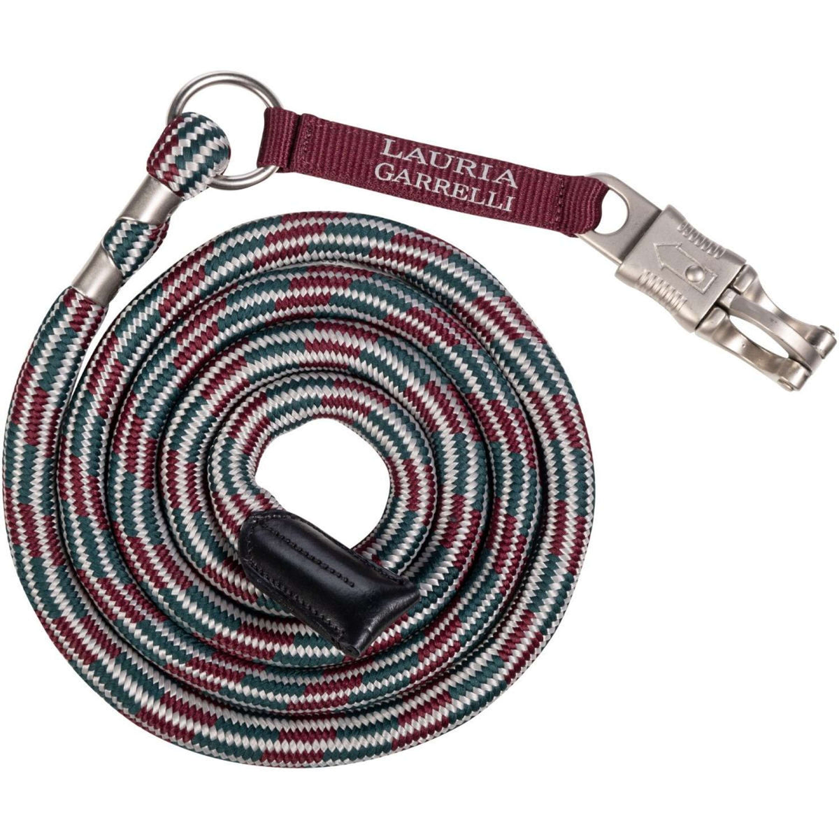 HKM Führstrick Livigno mit Panikhaken Bordeaux