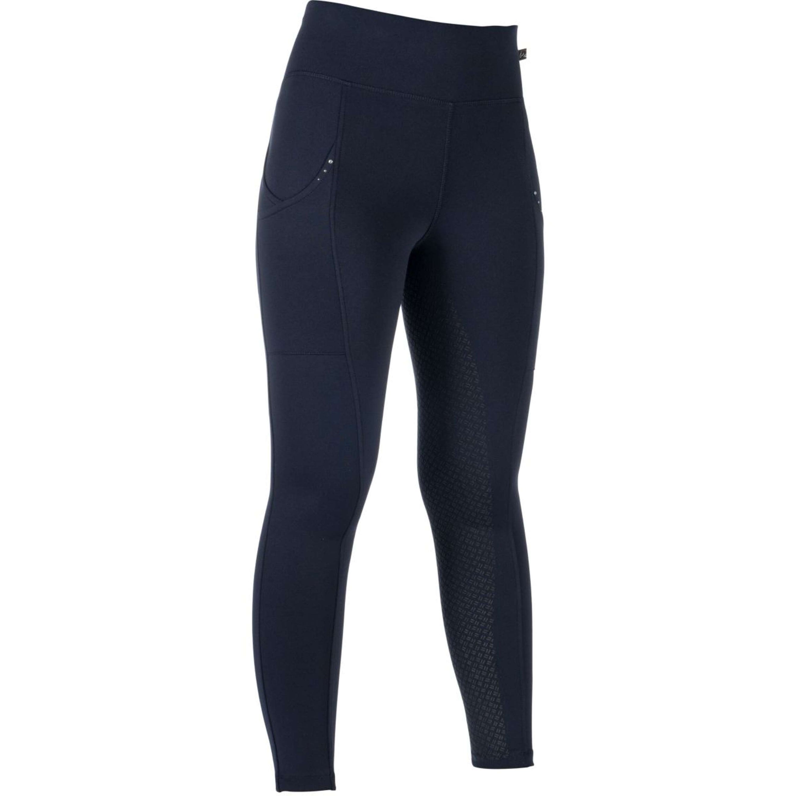 HKM Reitleggings Cosy II Full Grip Dunkelblau HKM Reitleggings Cosy II Full Grip Dunkelblau