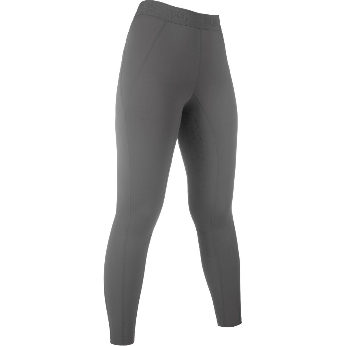 HKM Reitleggings Tabea Full Grip Grau