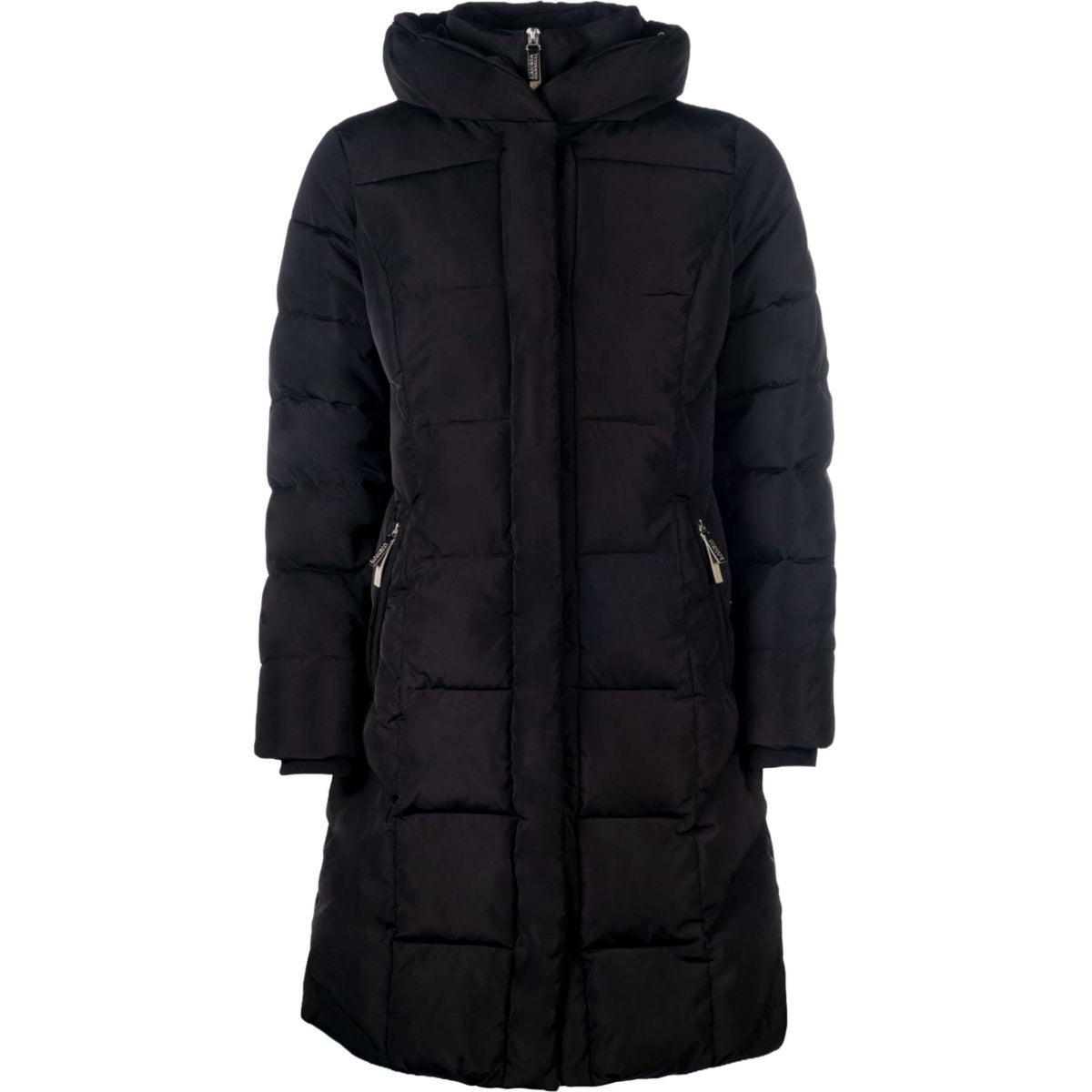 HKM Jacke Livigno Long Gesteppt Schwarz