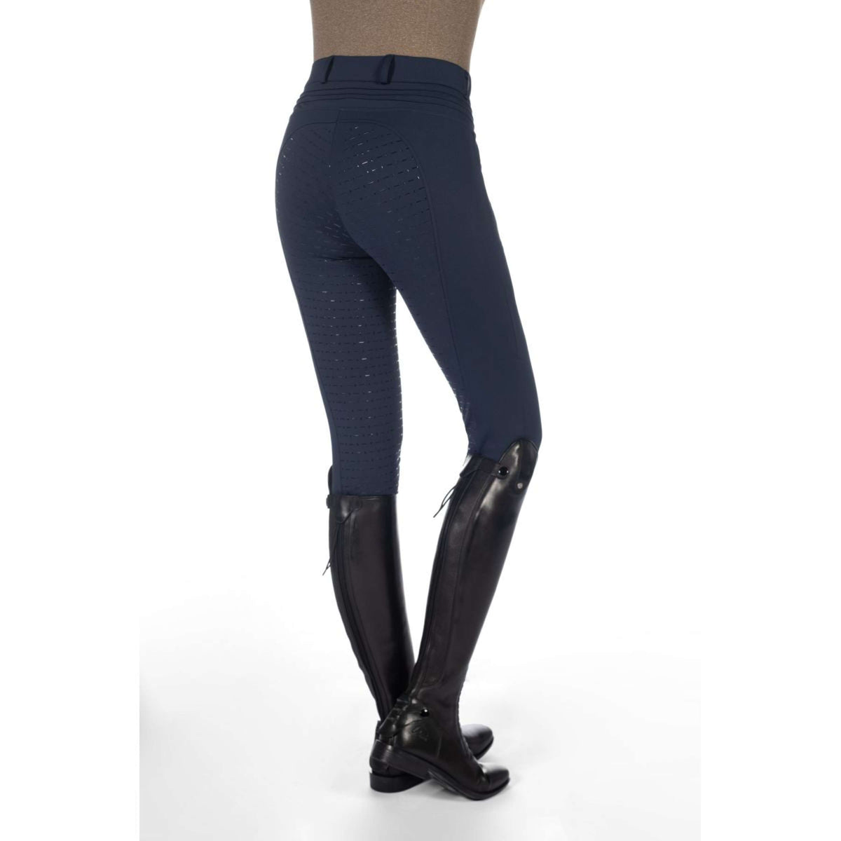 HKM Reithose Comfort Full Grip Dunkelblau