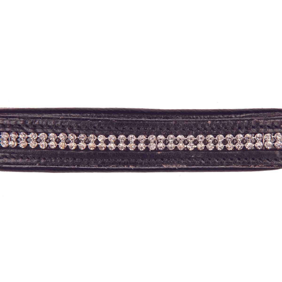 HKM Lederhalfter Diamond Schwarz