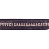 HKM Lederhalfter Diamond Schwarz