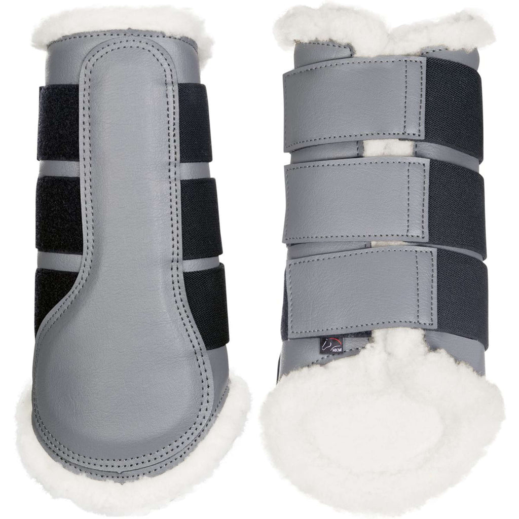 HKM Beinschutz Comfort Grau