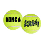 KONG Air Squeaker Tennis Ball Gelb