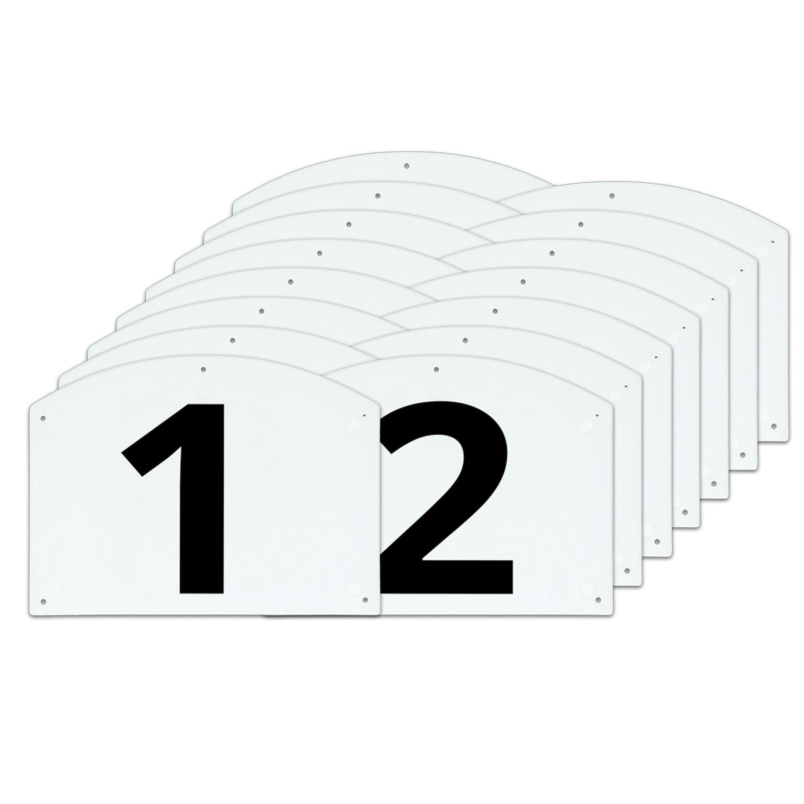 Agradi Hindernis-Schilder Nummern und Buchstaben Show Jump Komplett Agradi Hindernis-Schilder Nummern und Buchstaben Show Jump Komplett