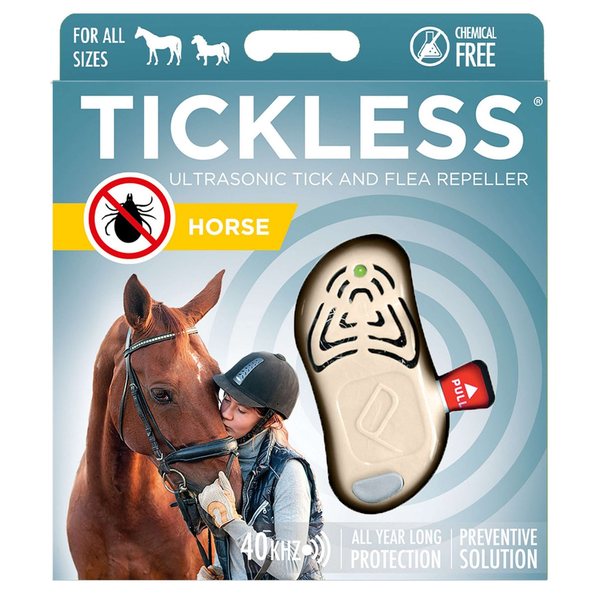 Tickless Anti Flöhe & Zecke Pferd Beige