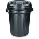 Futtertonne mit Drehverschluß 40L Schwarz