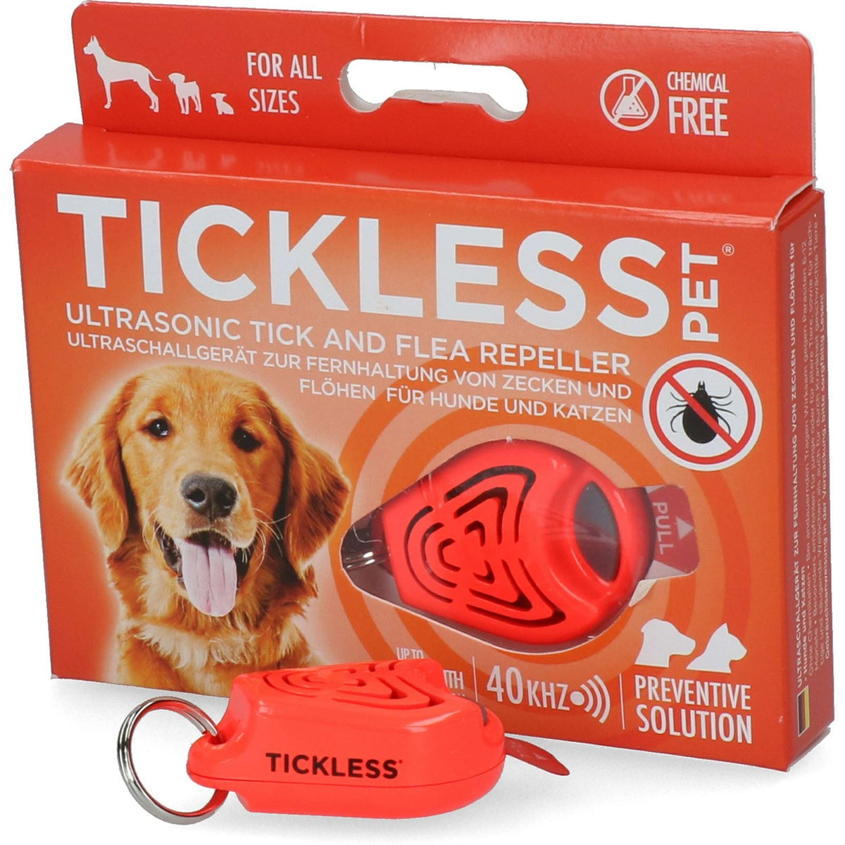 Tickless Anti Flöhe & Zecke Orange