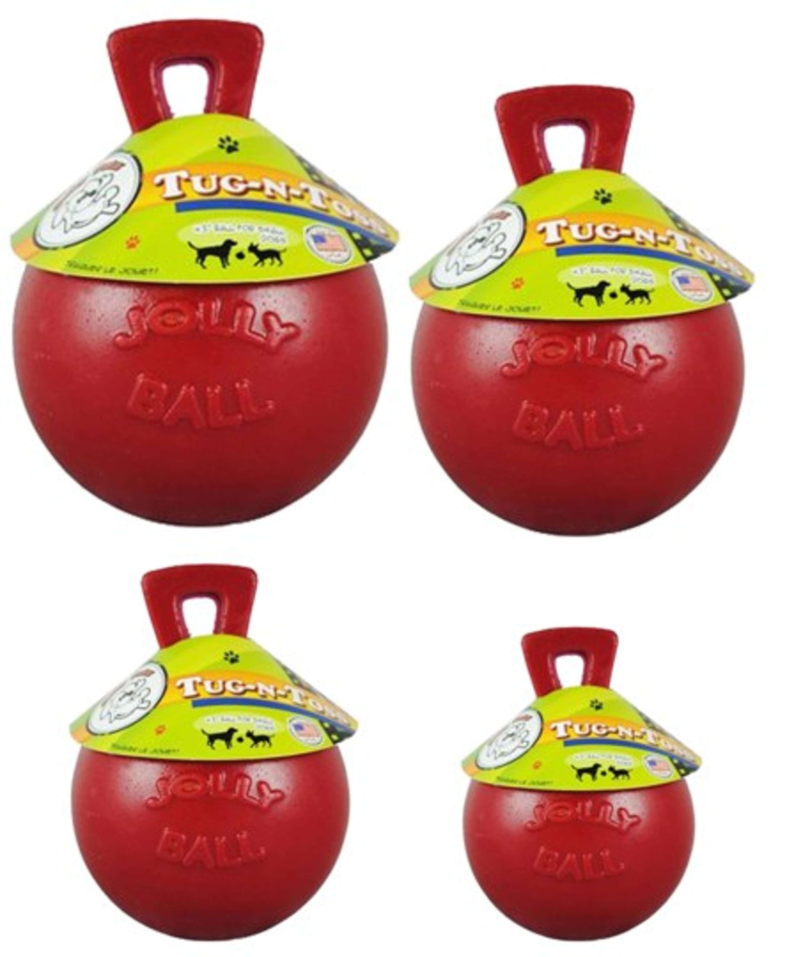 Jolly Ball Tug-n-Toss Rot Jolly Ball Tug-n-Toss Rot