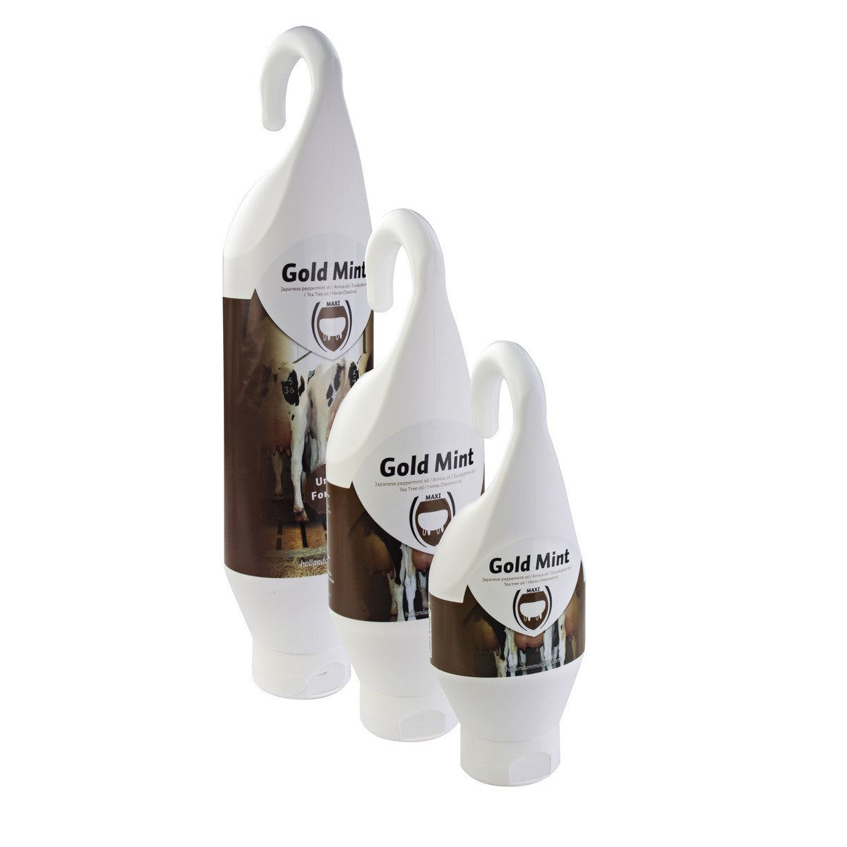 Agradi Gold Mint Steh- U. Hängeflasche