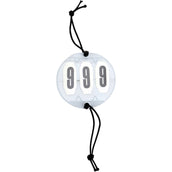 HORKA Startnummern Rund Weiß