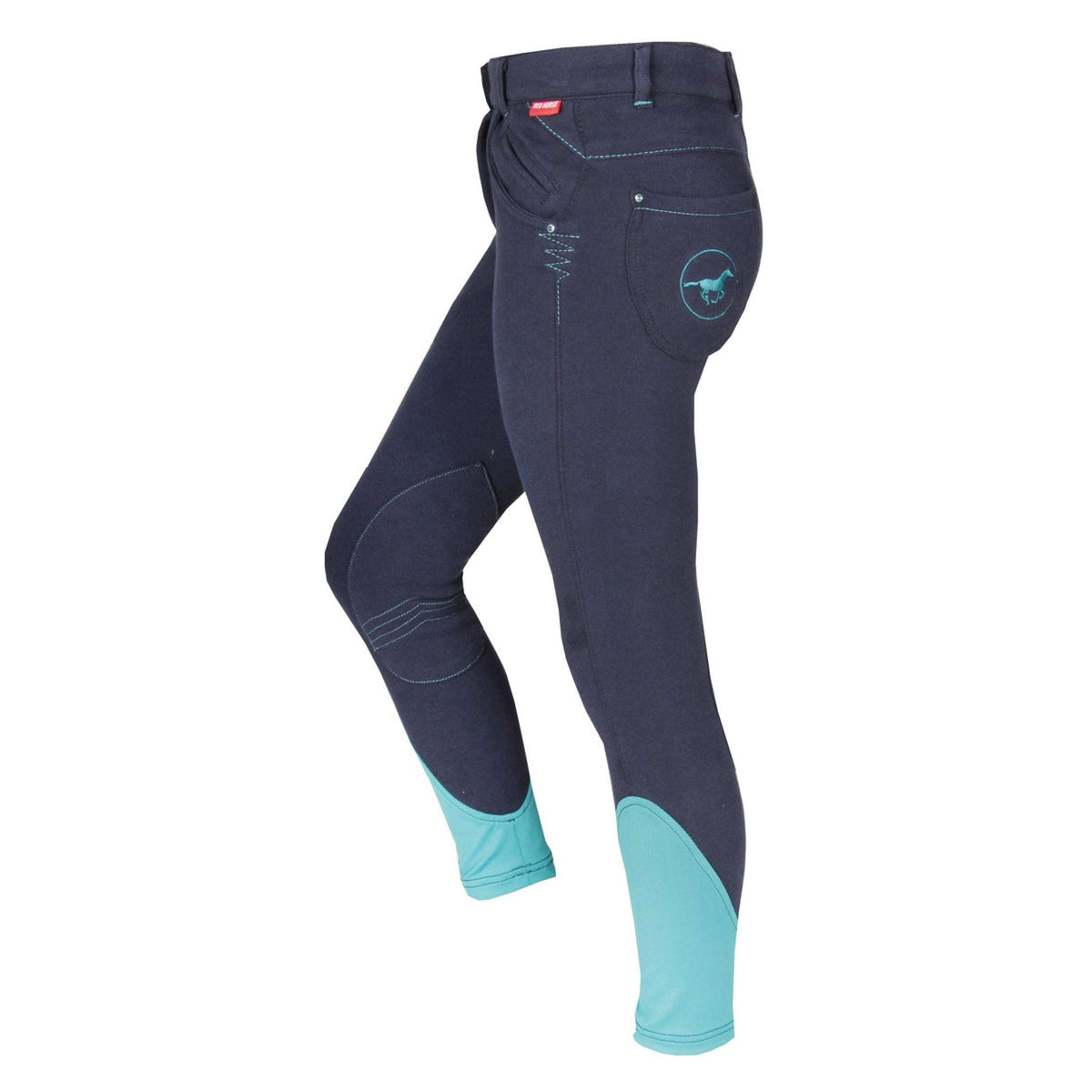 HORKA Junior Reithose Evy Slimfit Elastico Blau