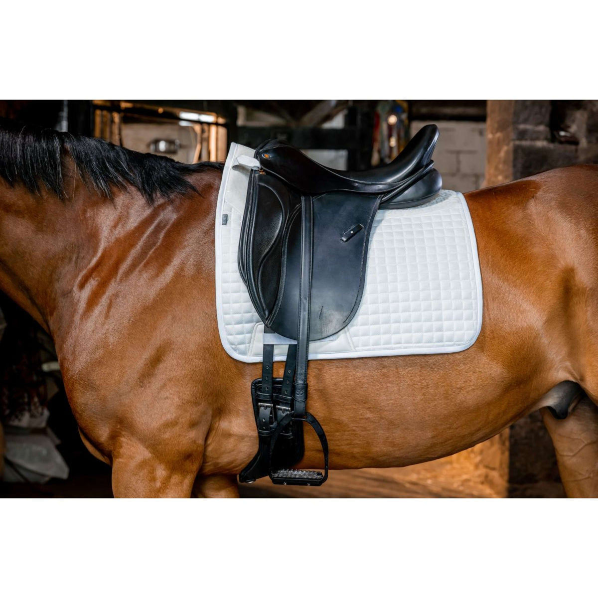 Horseware Schabracke Comfort Tech Dressur Weiß