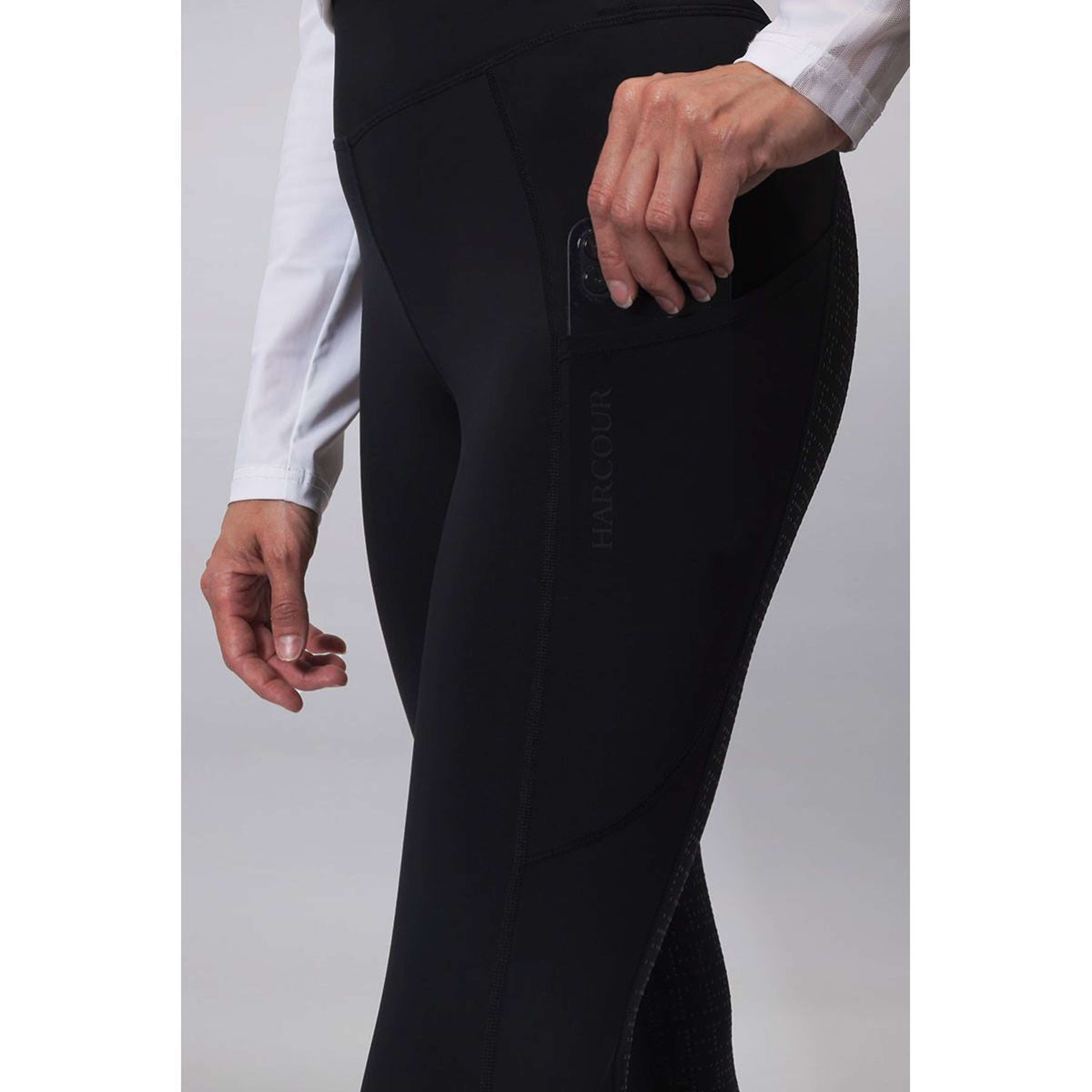 Harcour Leggings Louna Full Grip Damen Schwarz