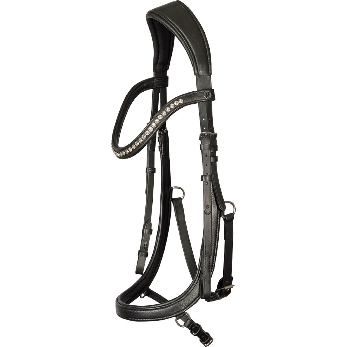 Harry's Horse Trense Anatomic Crystal Schwarz