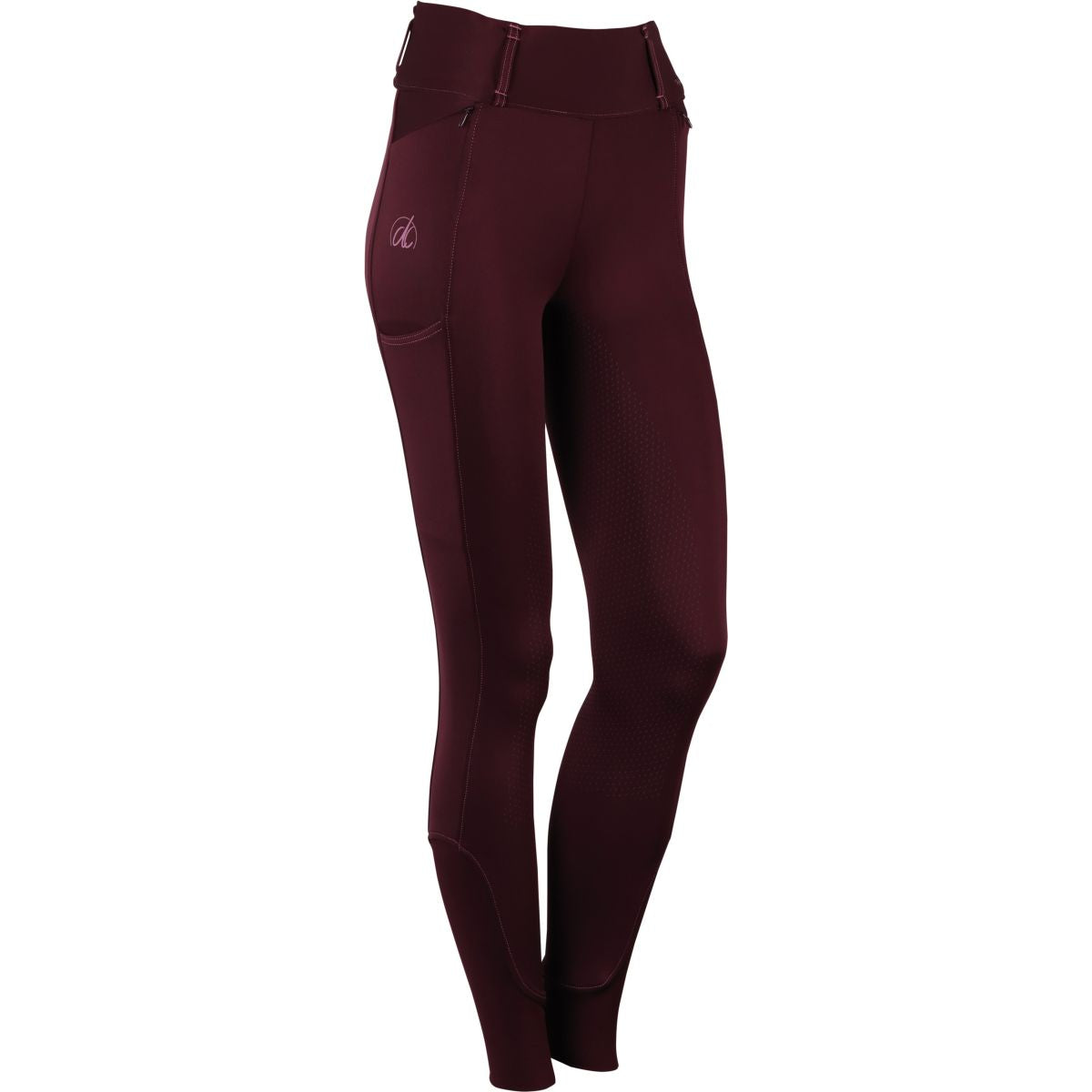 Harry's Horse Reitleggings Equitights Denici Cavalli Scabiosa Full Grip Bordeaux