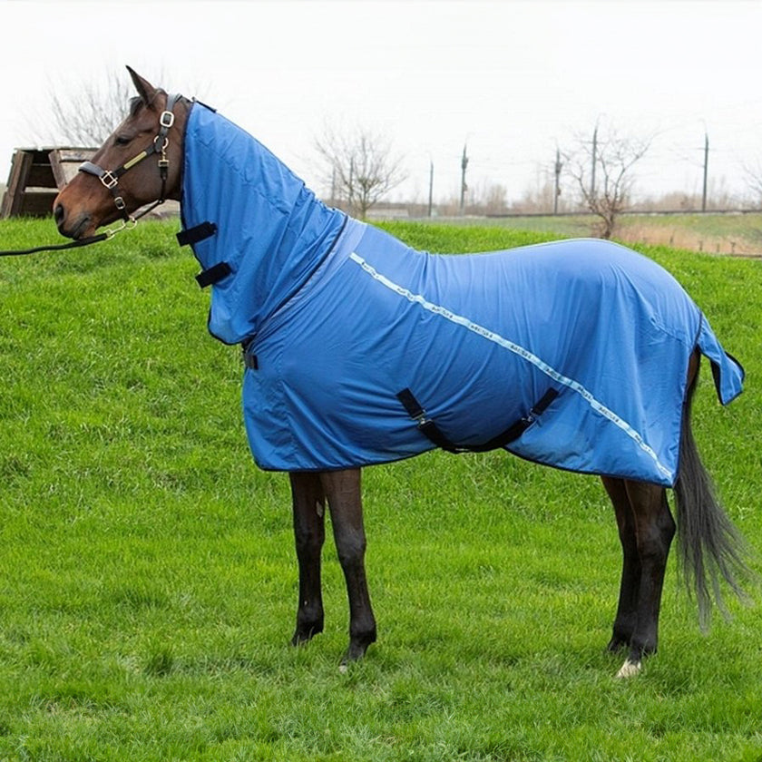 Harry's Horse Fliegendecke Mesh Pro Neck Blau