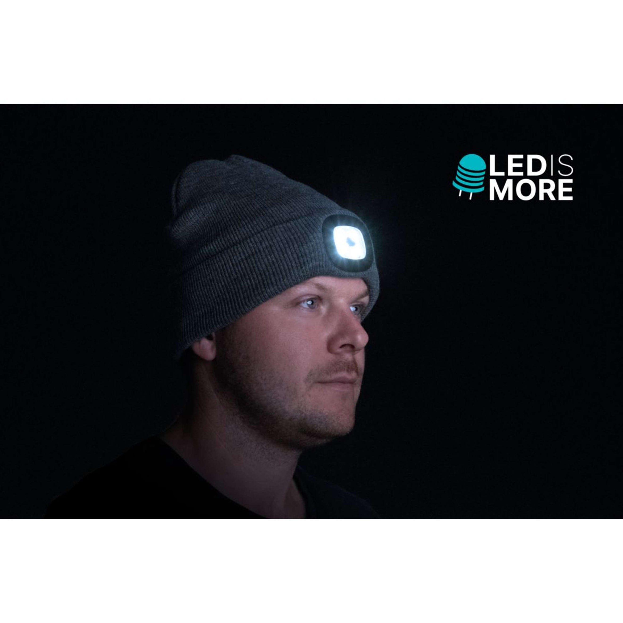 Led is More Mütze Grau Led is More Mütze Grau