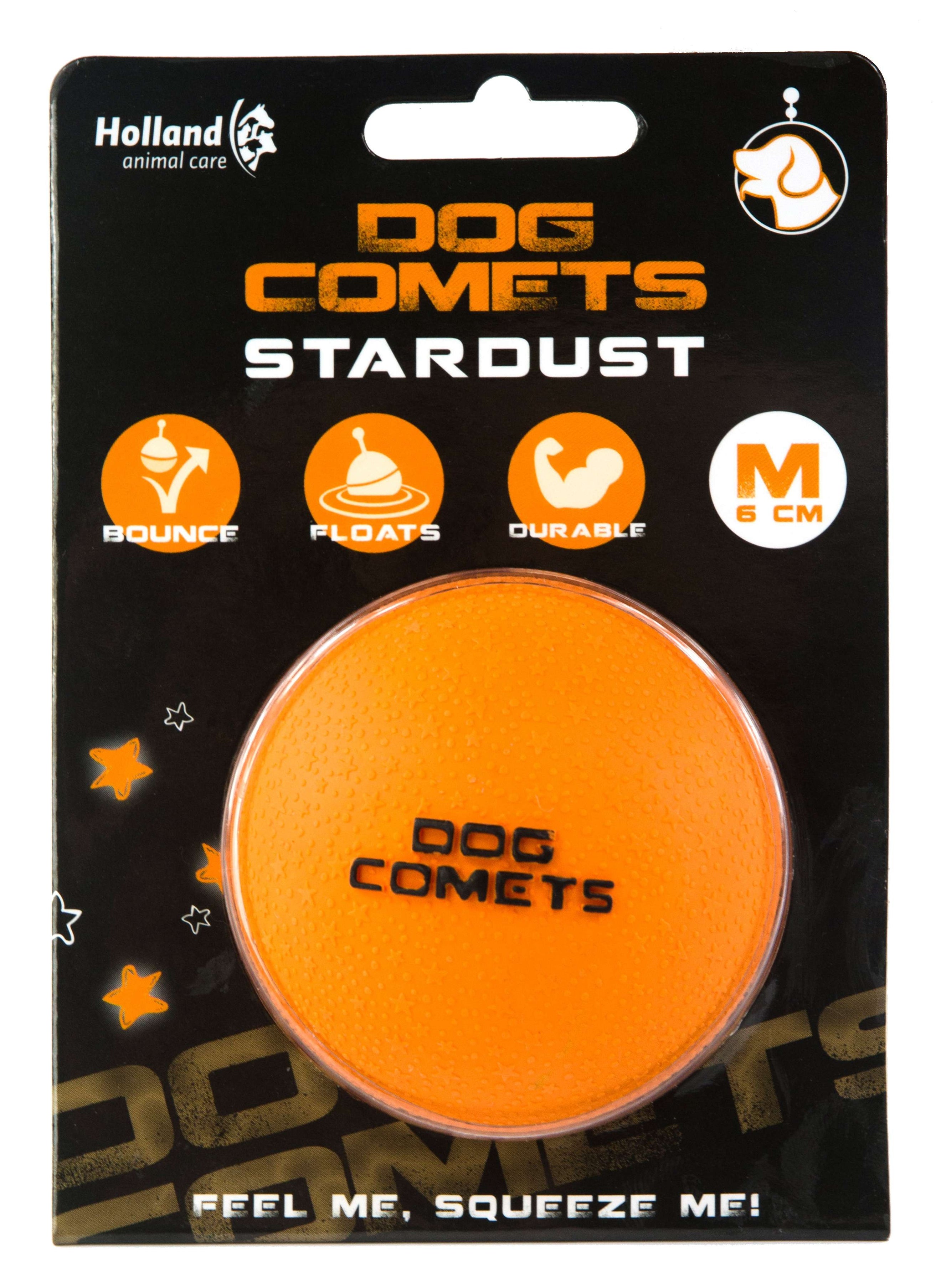 Dog Comets Ball Ball Stardust Orange Dog Comets Ball Ball Stardust Orange