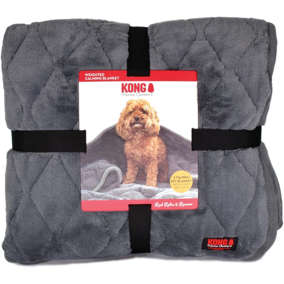 KONG Hundedecke weighted Calming Grau