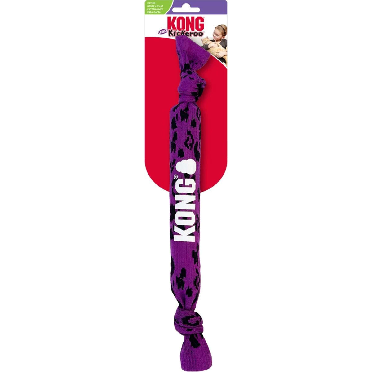 KONG Spielzeug Kickeroo Crunch Violett