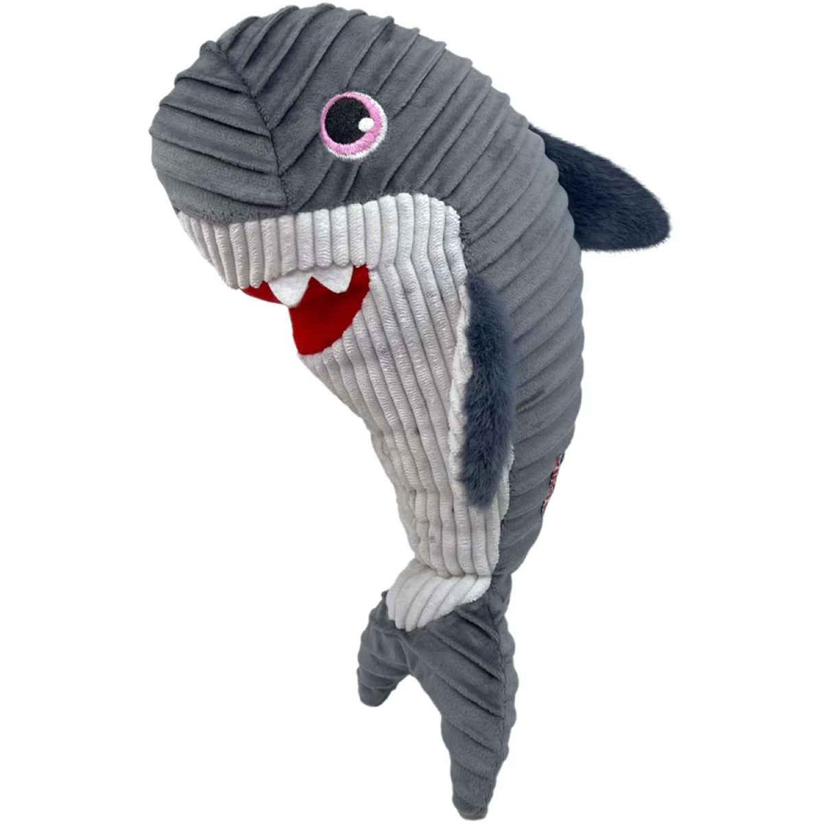 KONG Kuscheltier CuteSeas Rufflez Shark Grau