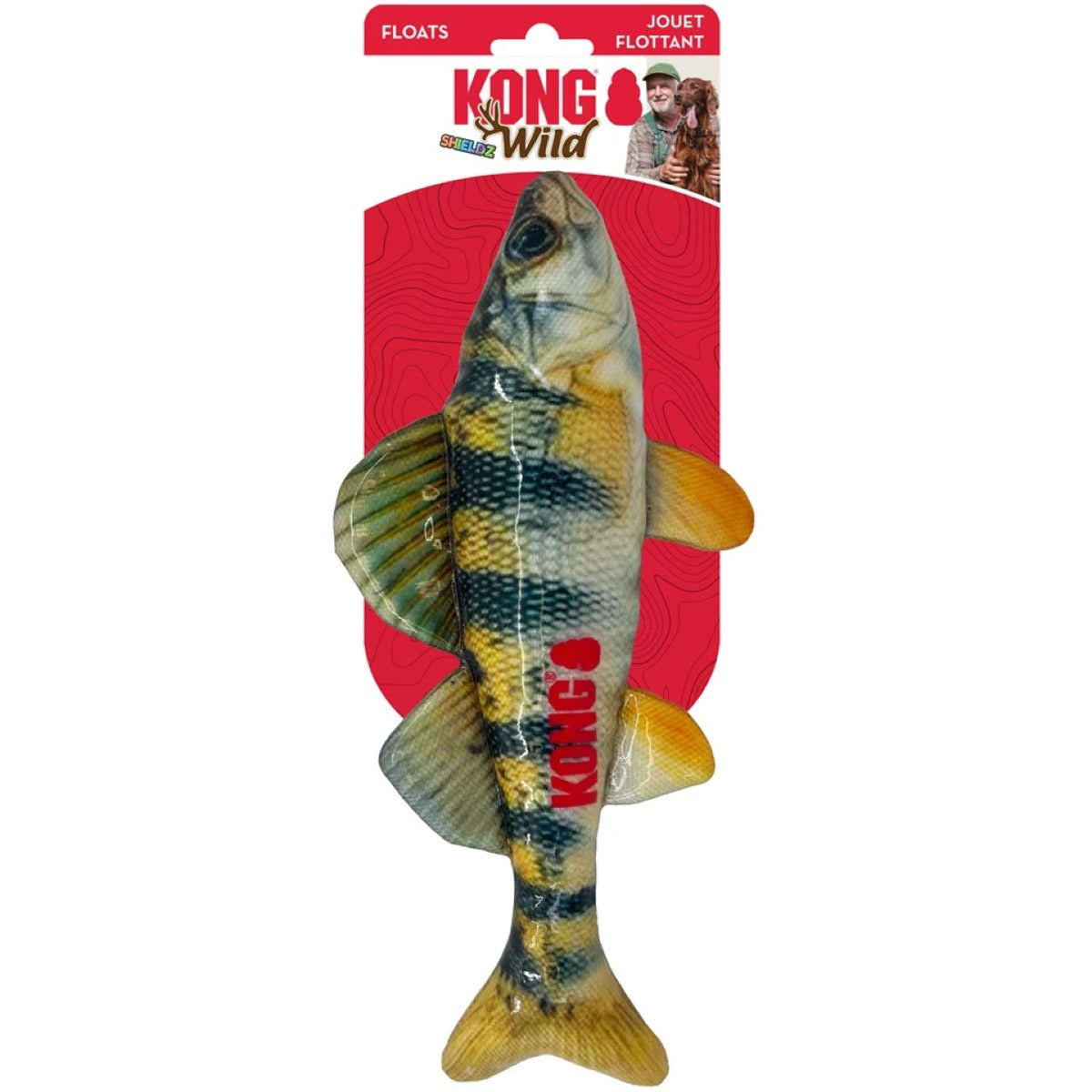 KONG Kuscheltier Wild Shieldz Perch Grün