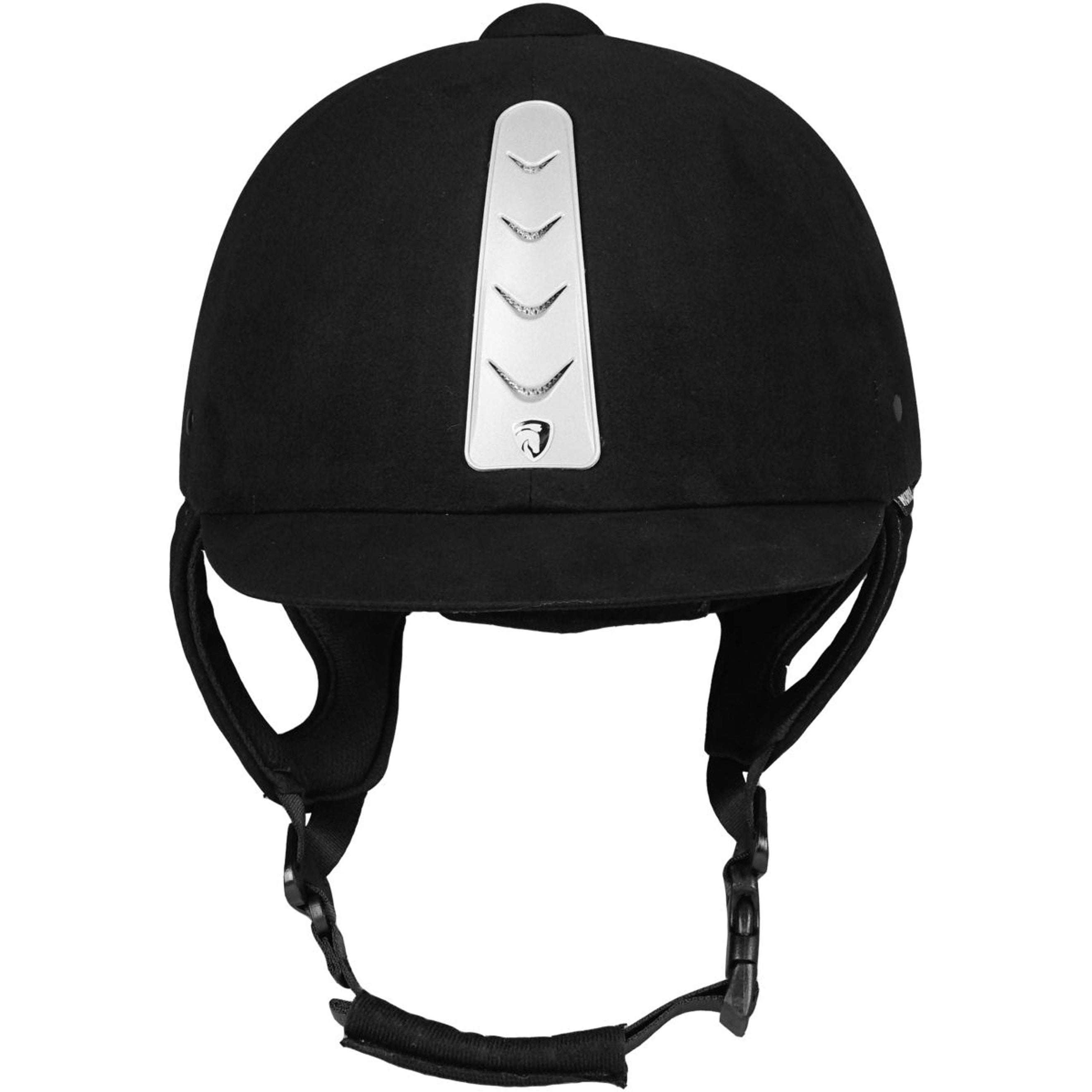 HORKA Reithelm Hawk Leder Schwarz HORKA Reithelm Hawk Leder Schwarz