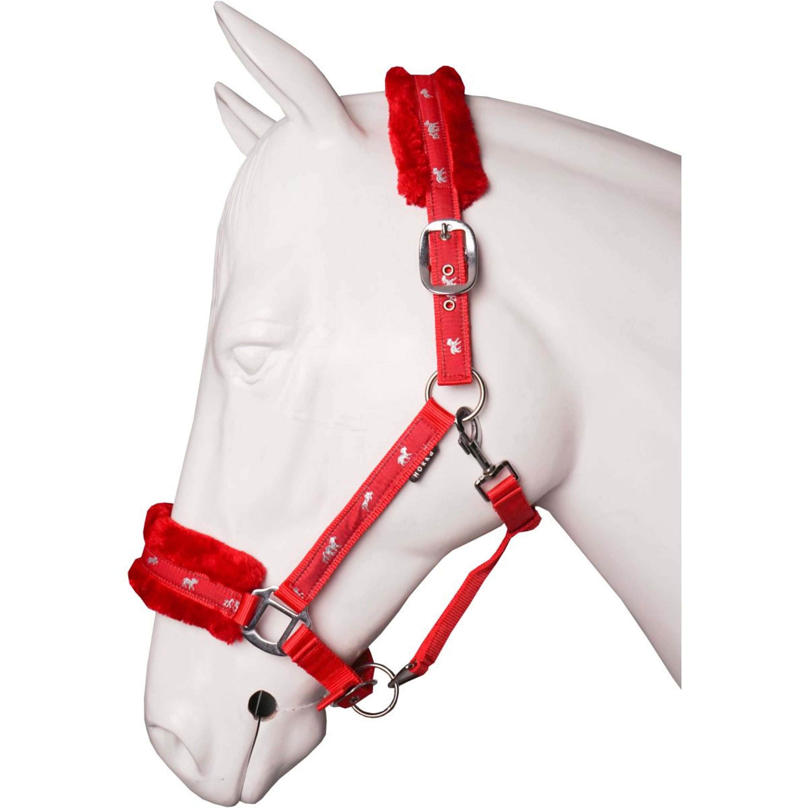HORKA Halfter Plush Rot HORKA Halfter Plush Rot