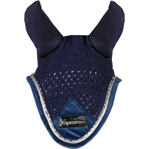 Horka Fliegenhaube Equestrian Pro Velvet Blau