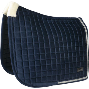 HORKA Schabracke Equestrian Pro Velvet Dressur Blau