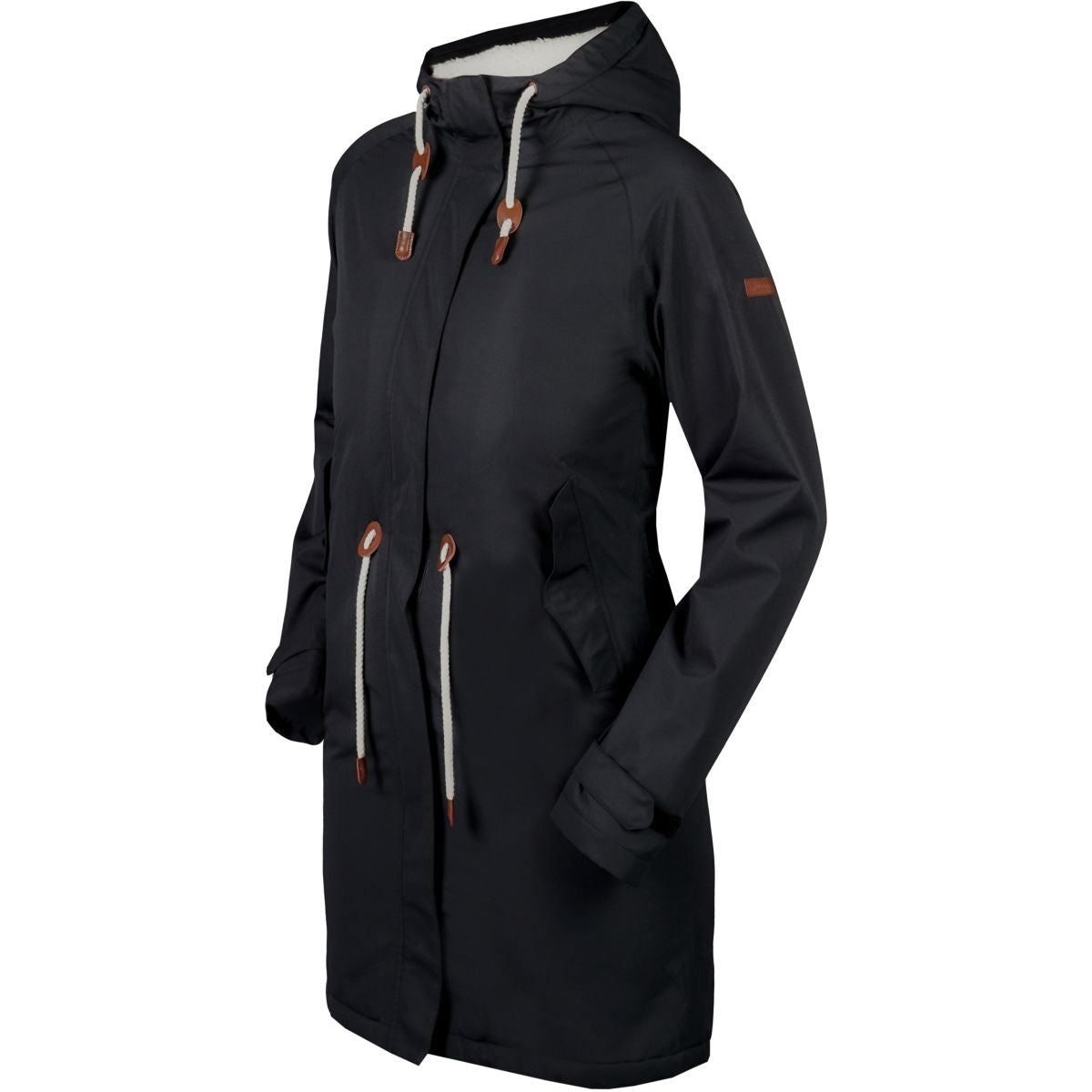 HORKA Regenjacke Parka River Schwarz