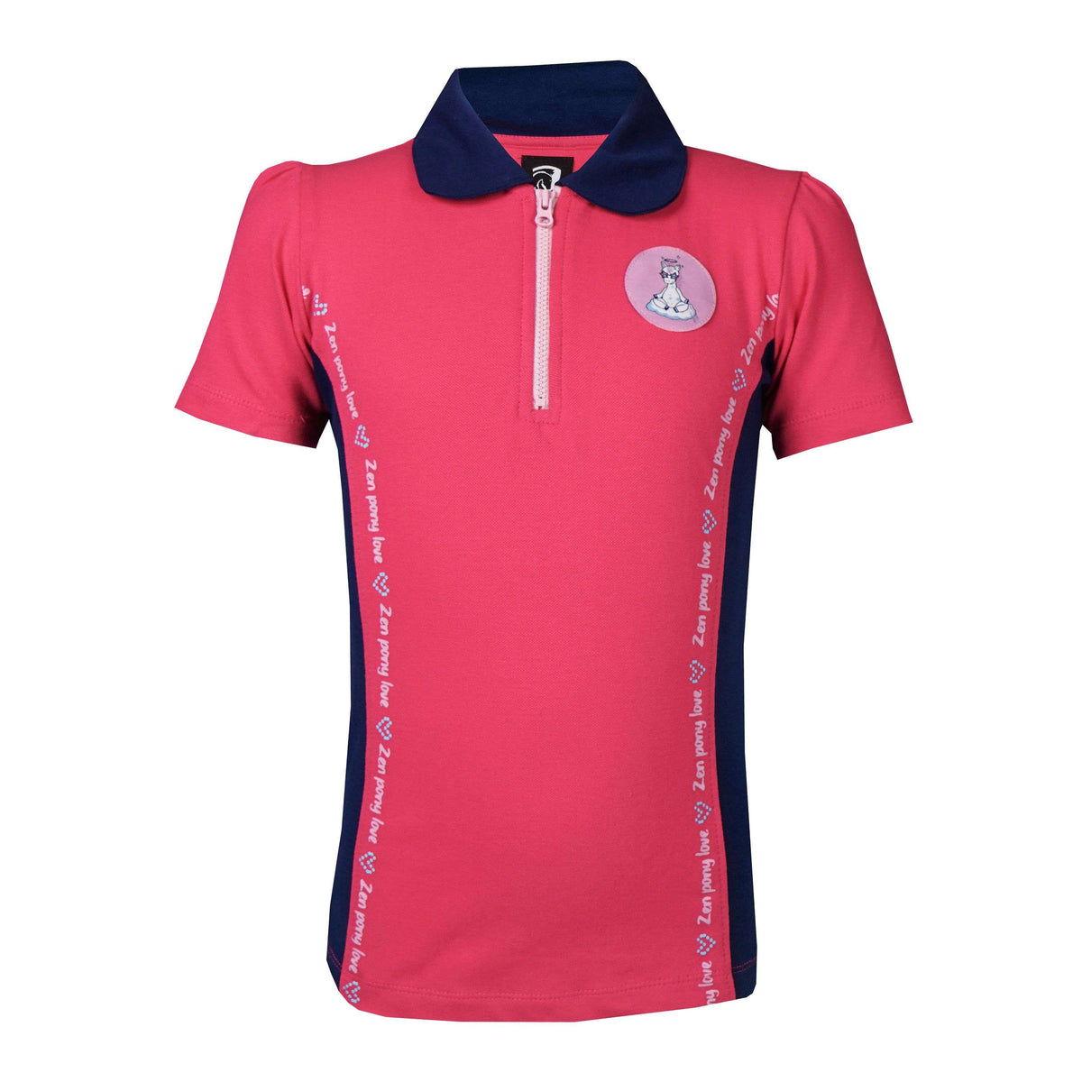 HORKA Poloshirt Poppy Magenta