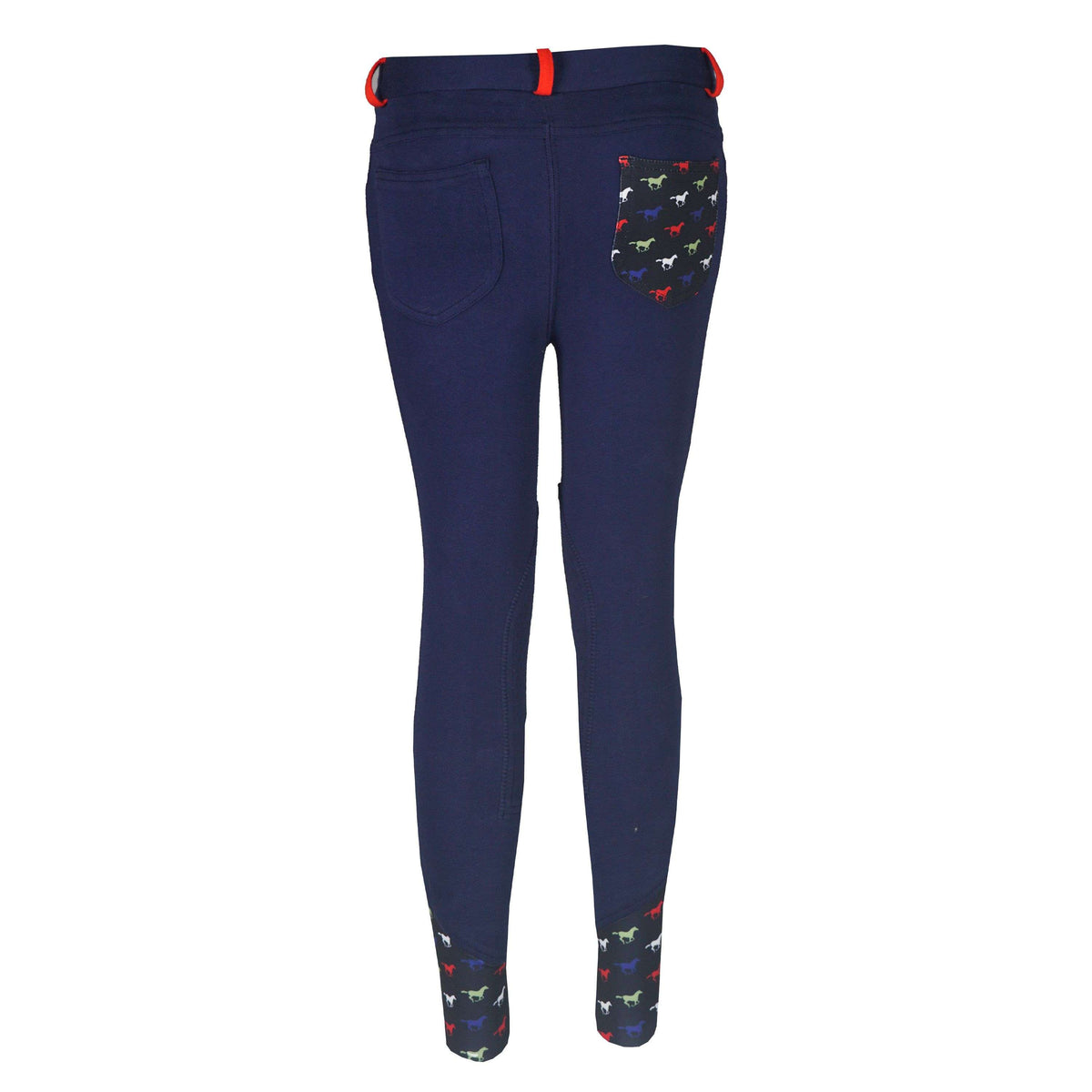 Red Horse Reithose Tiki Junior Slim Fit Blau