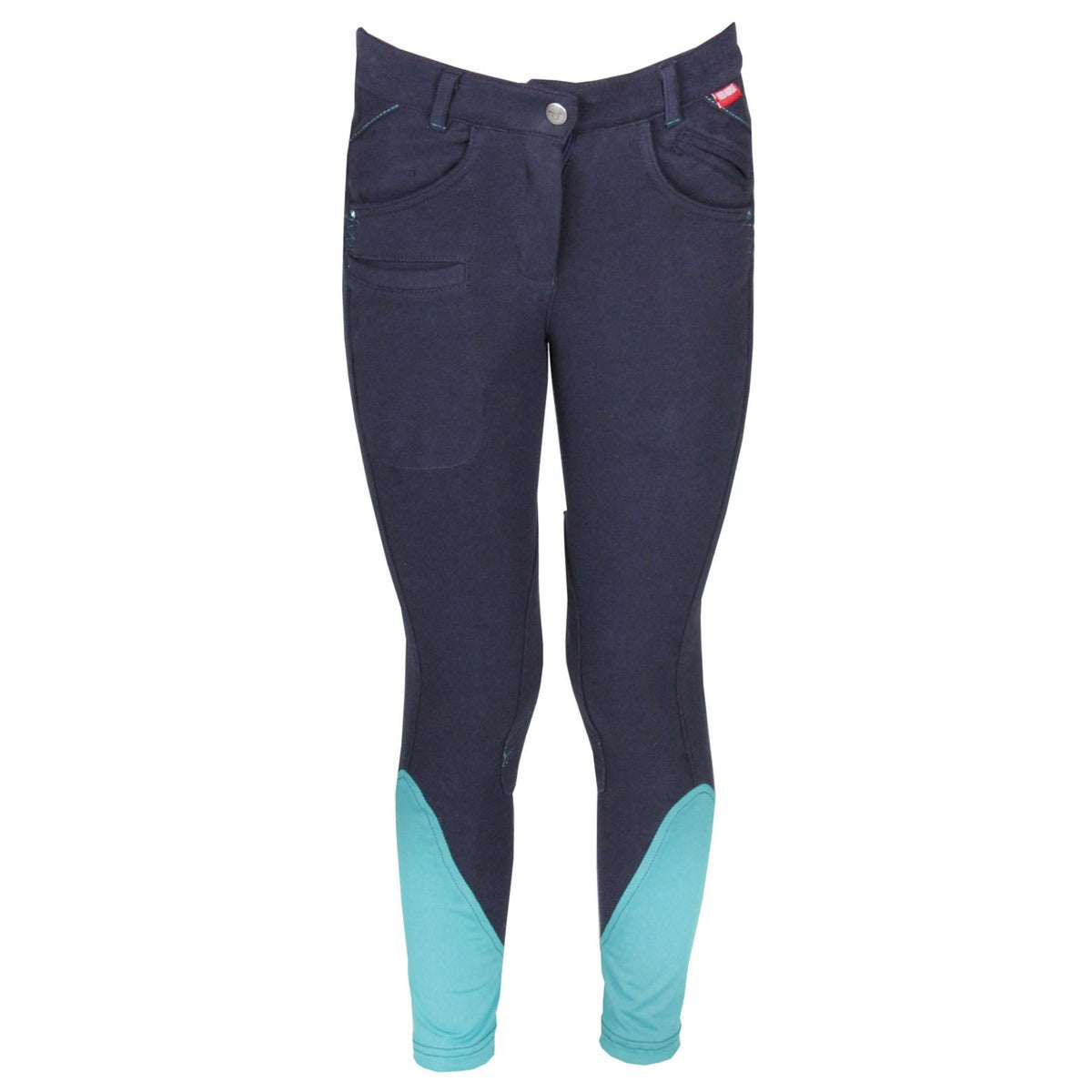 HORKA Junior Reithose Evy Slimfit Elastico Blau