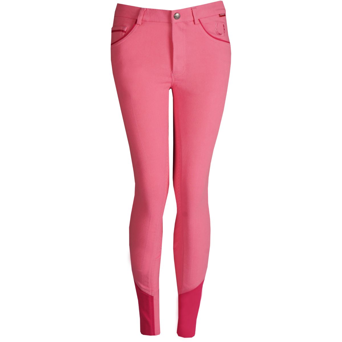 Red Horse Reithose High Five Junior Jeans Blush Pink