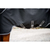 Rambo Turnout 1680D Plus 100g Schwarz/Thunderstorm Grey/Silver