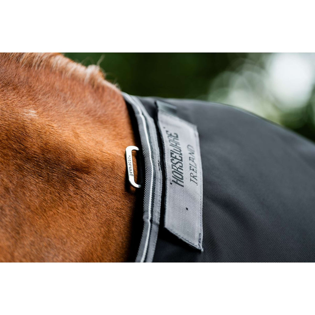Rambo Turnout 1680D 100g Schwarz/Thunderstorm Grey/Silver