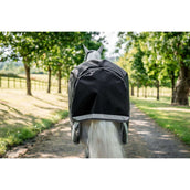 Rambo by Horseware Turnout 1680D 100g Schwarz/Thunderstorm Grey/Silver