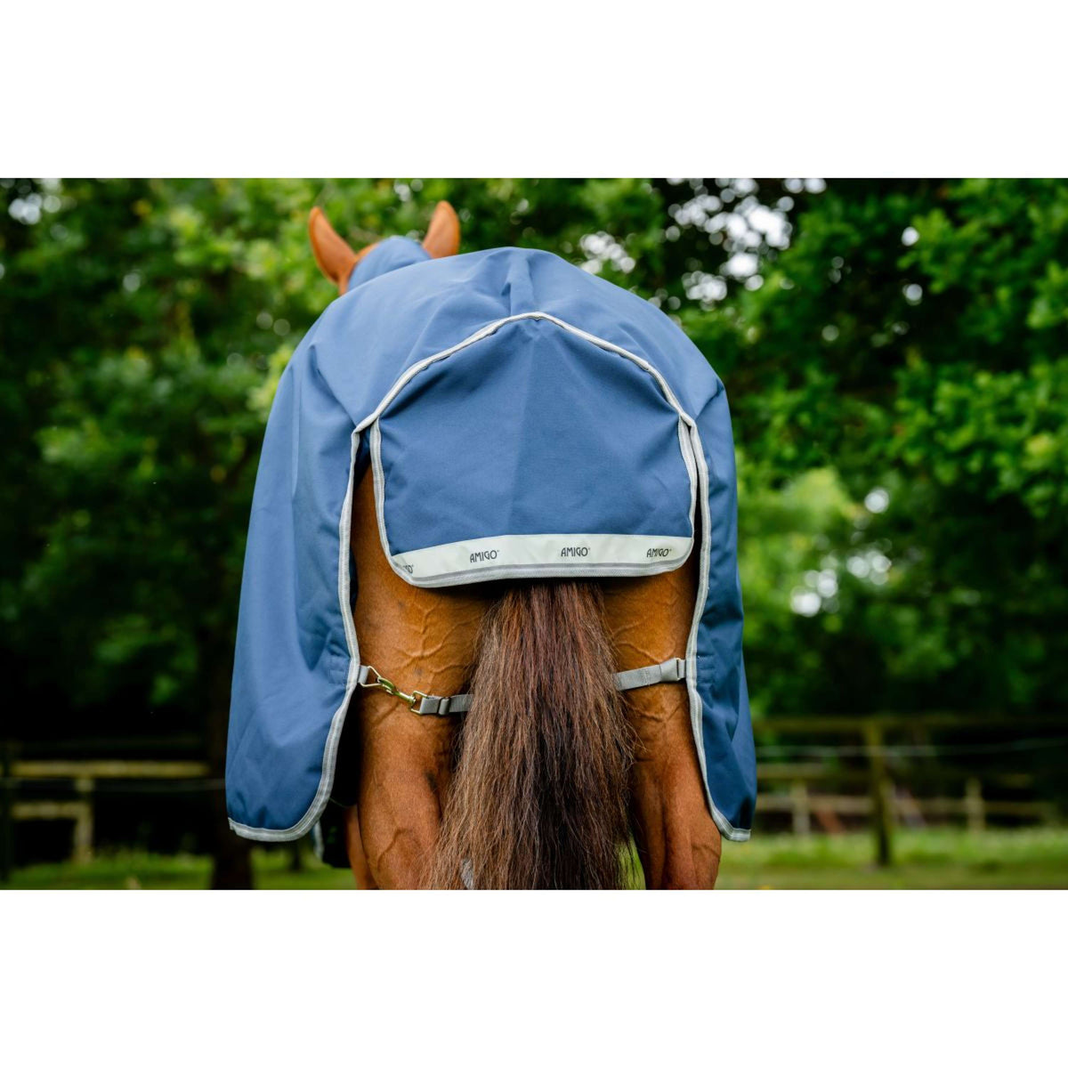 Amigo Turnout 1200D Plus 50g Marineblau/Titangrau/Silber