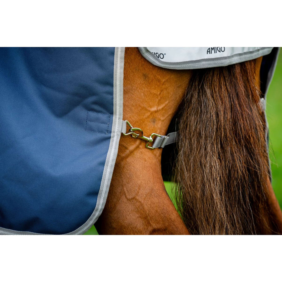 Amigo Turnout 1200D Plus 50g Marineblau/Titangrau/Silber