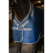 Rambo by Horseware Airmax Cooler Marineblau/Gewittergrau/Silber