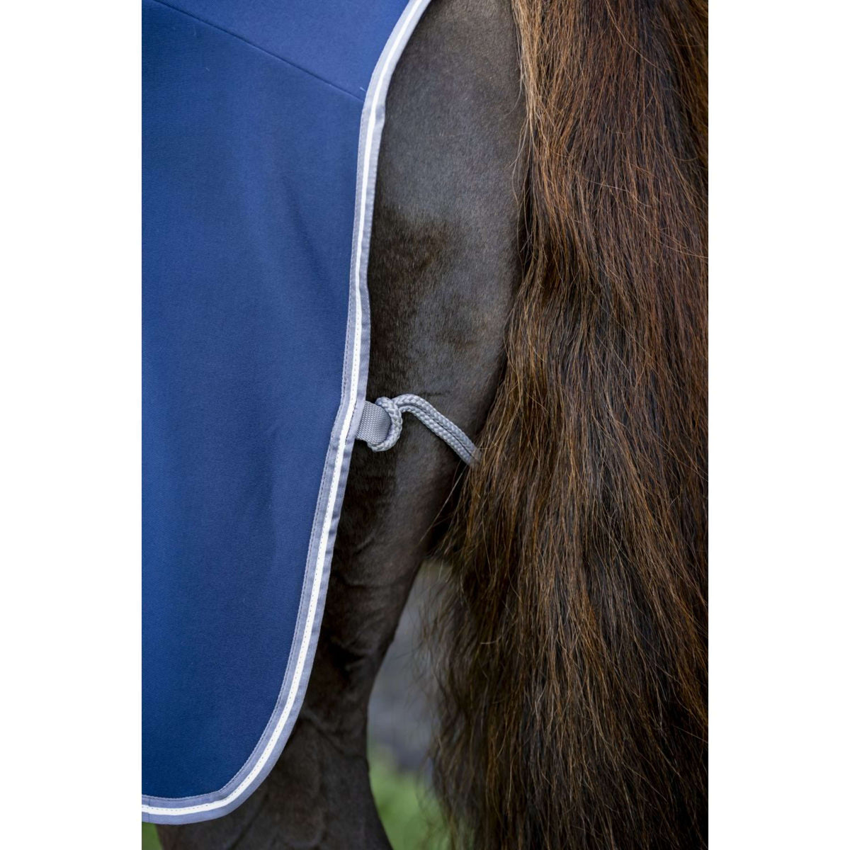 Amigo Jersey Cooler Pony Marineblau/Titangrau/Silber